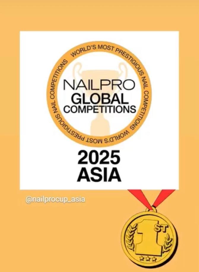 2025 아시아 네일프로글로벌컴피티션, 수상!