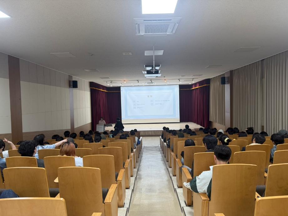 영화웹툰애니메이션학과 2025학년도 1학기 종강총회 개최